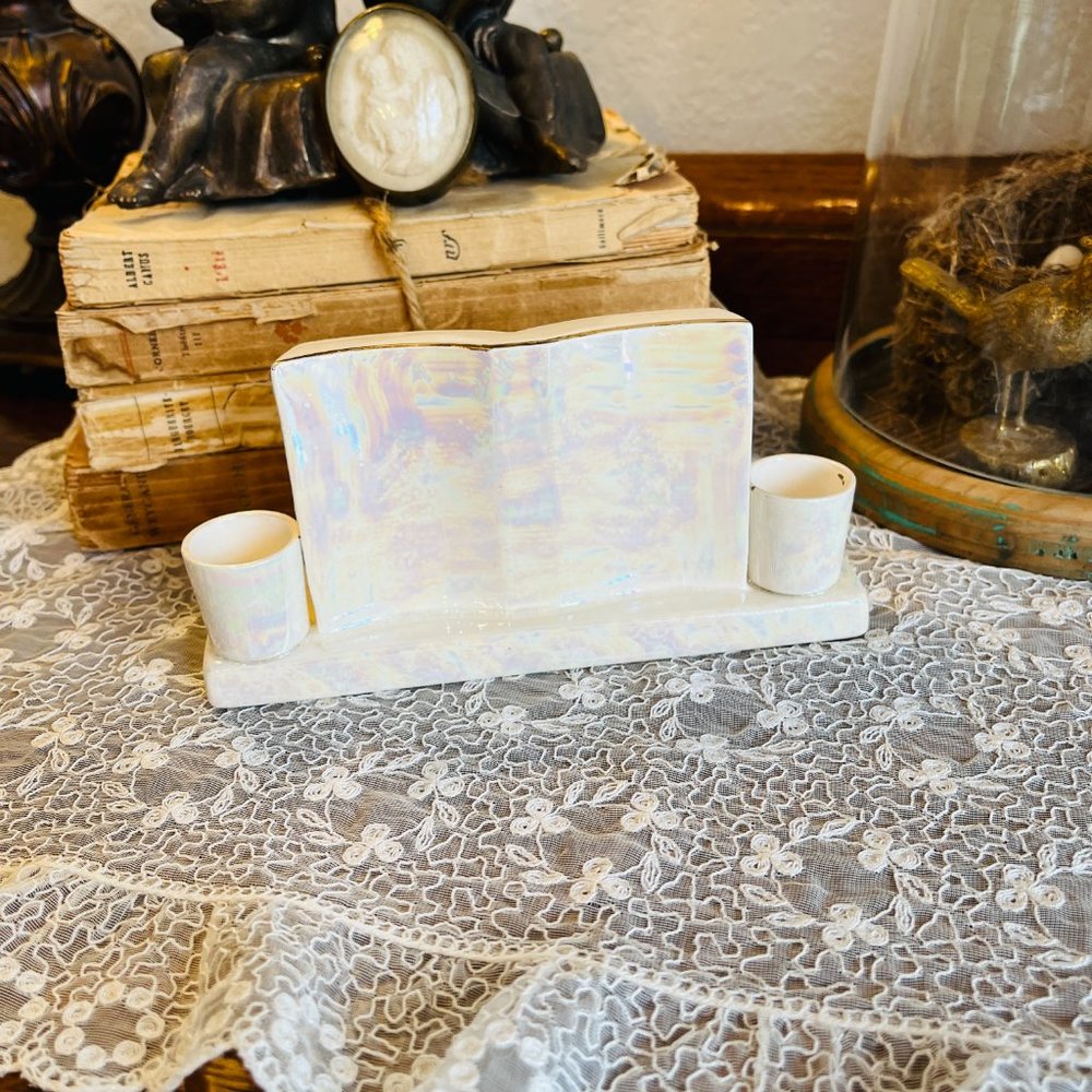 Vintage 50th anniversary decor candle holder - Picture 3 of 4